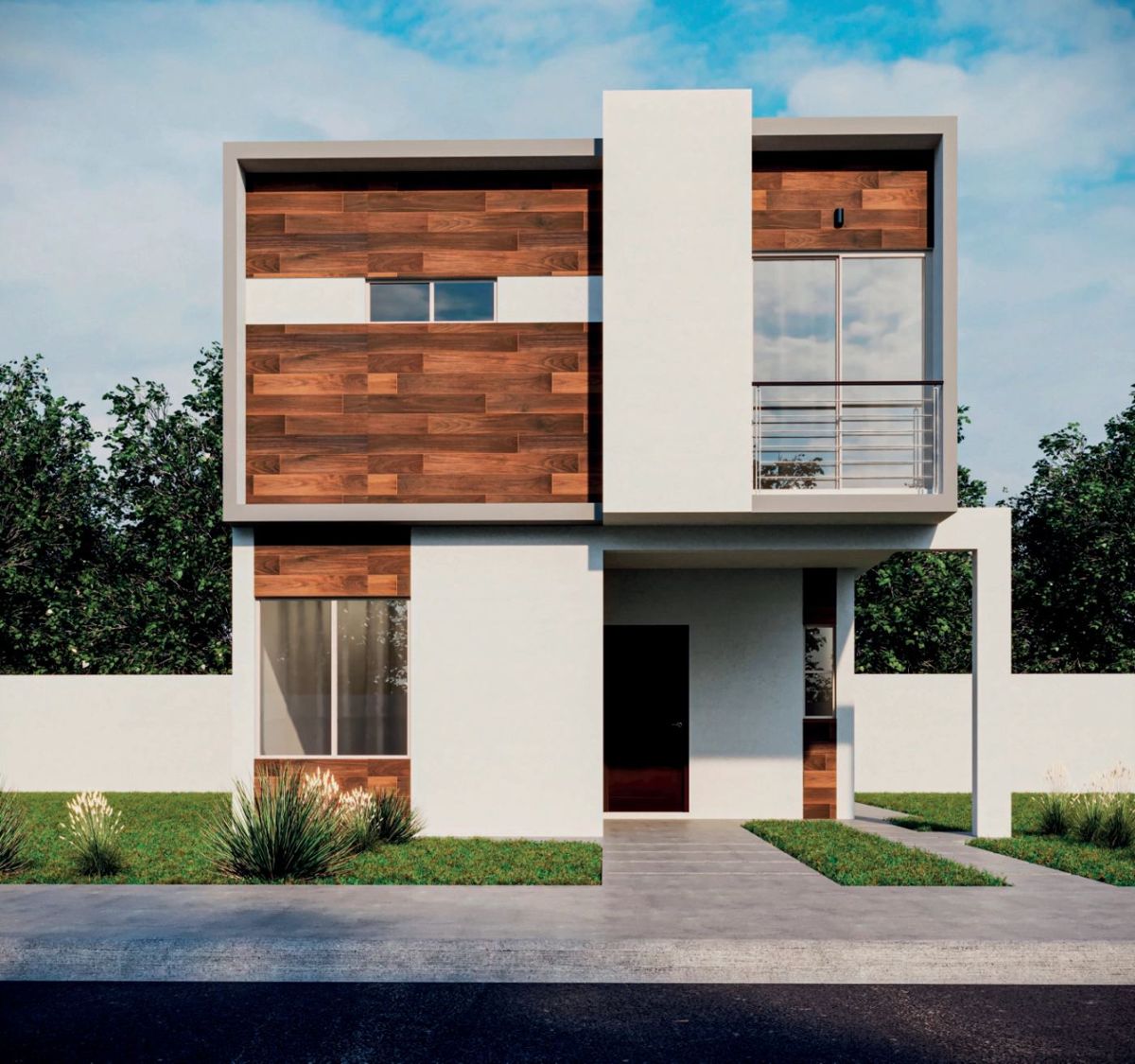 Fachada del modelo Aria